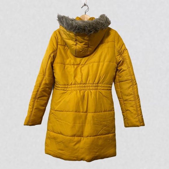 Mustard Sherpa/Fur Parka - Picture 4 of 7